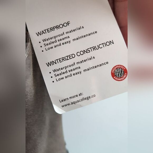 🌸 Aqua College Womens Suede Waterproof Chelsea Boots 6.5M - Picture 5 of 5